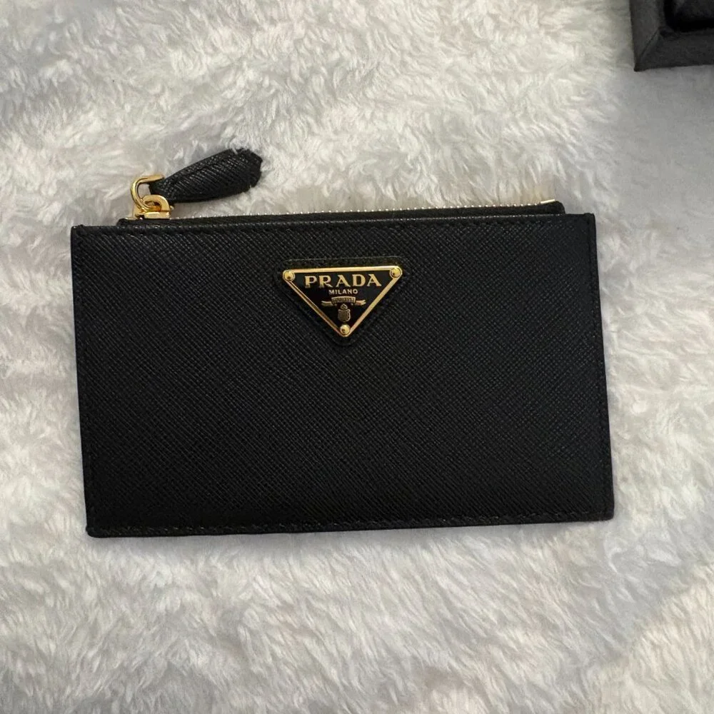 Prada Saffiano Leather Card Holder - Picture 5 of 8